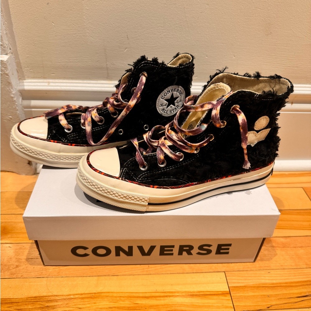 Rare, sold-out ISABEL MARANT x CONVERSE Chuck 70s, raven, Suze 7.5 (38 EUR)